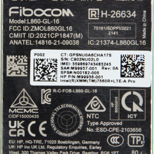 XMM 7560 R 4G LTE-Advance WWAN