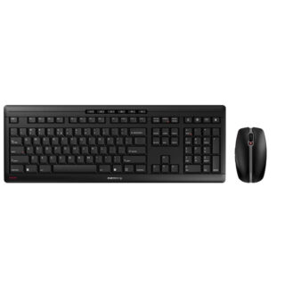 CHERRY STREAM Desktop black Wireless USEURO-SymbolUSBRF