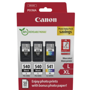 Canon PG-540LCL-541XL Ink Cartridge