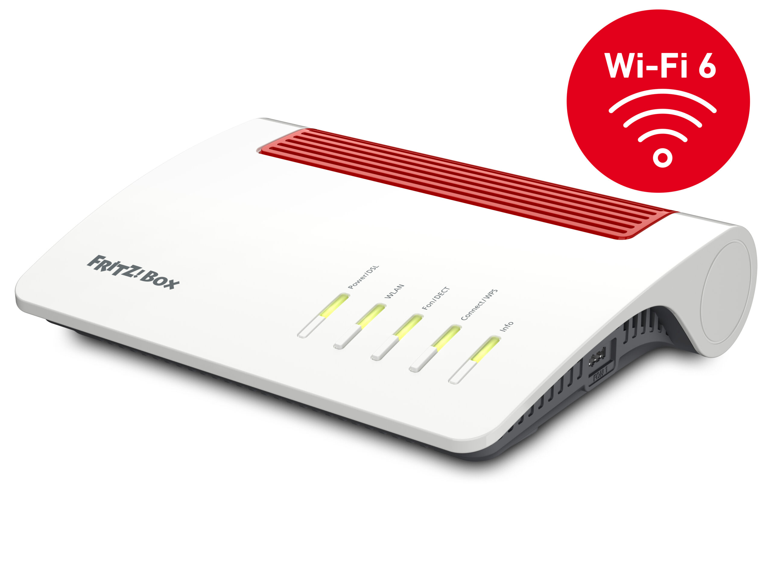 AVM Router 7590 AX 20002998 Red on White