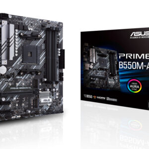 ASUS PRIME B550M-A AMD B550 Socket AM4 micro ATX