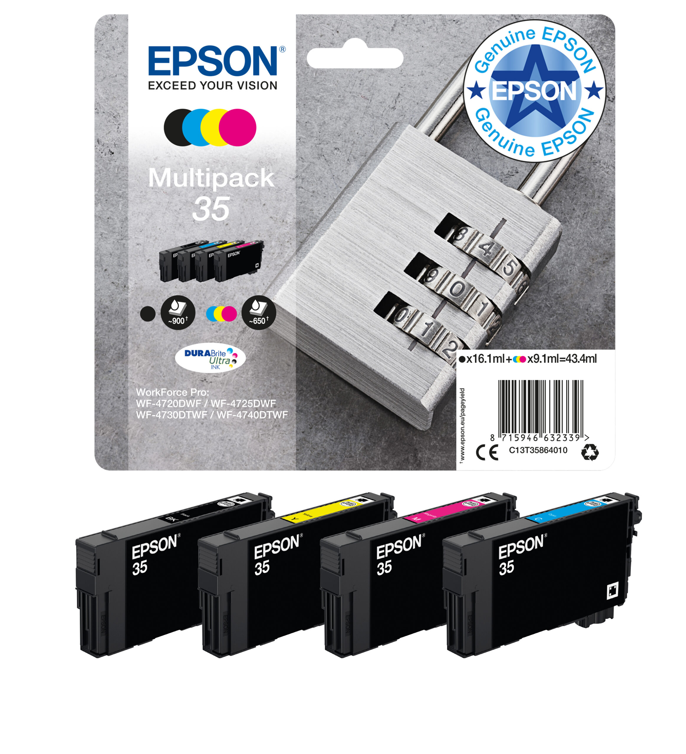 Epson C13T35864010 Ink Cartridge