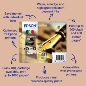 Epson 16XXL Black Ink Cartridge