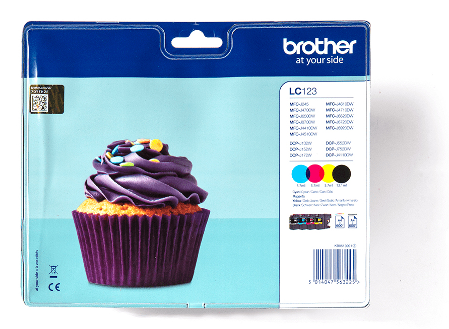 Brother LC-123VALBP Ink Cartridge