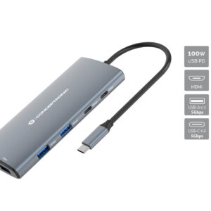 Conceptronic 10-IN-1 USB-C Memory Card