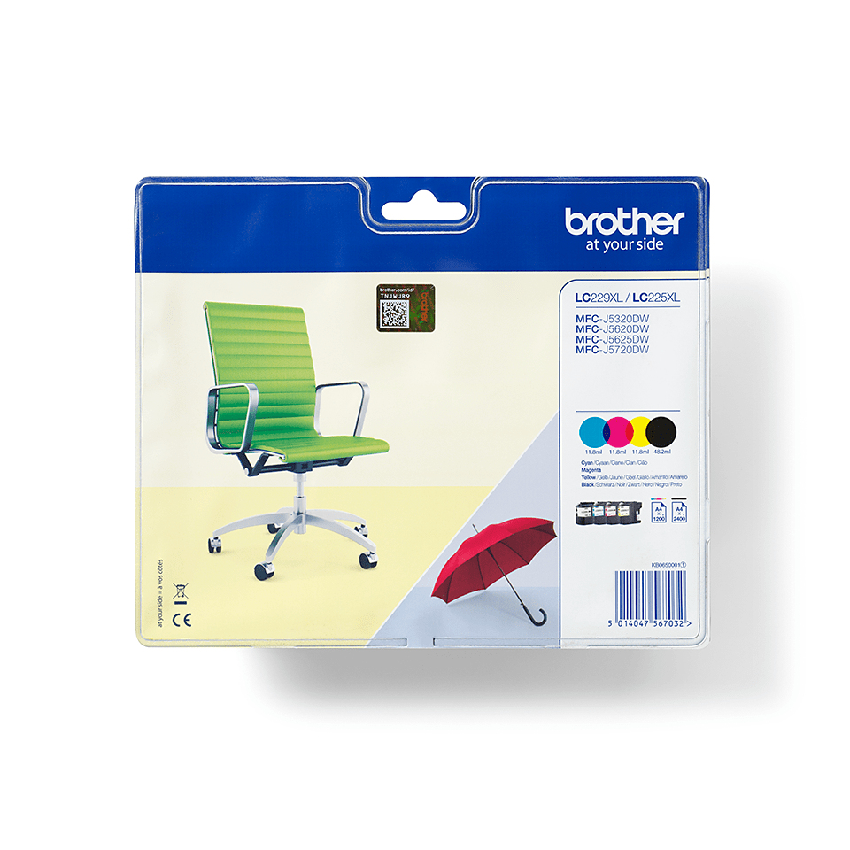 Brother LC-229XLVALBP Ink Cartridge