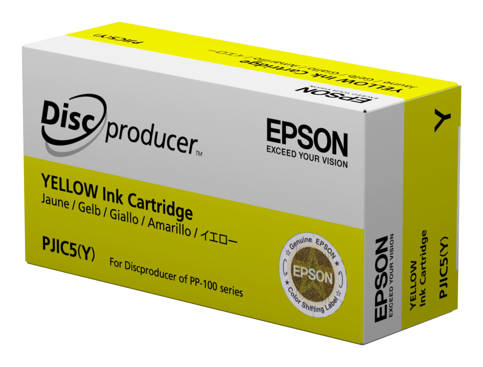 Epson PJIC7Y Yellow Ink Cartridge