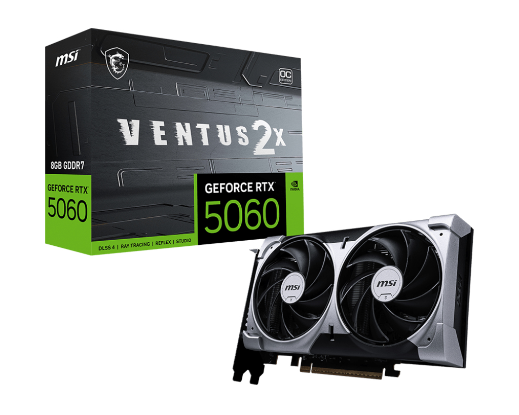 MSI RTX5060 8GB Graphics Card (GPU)