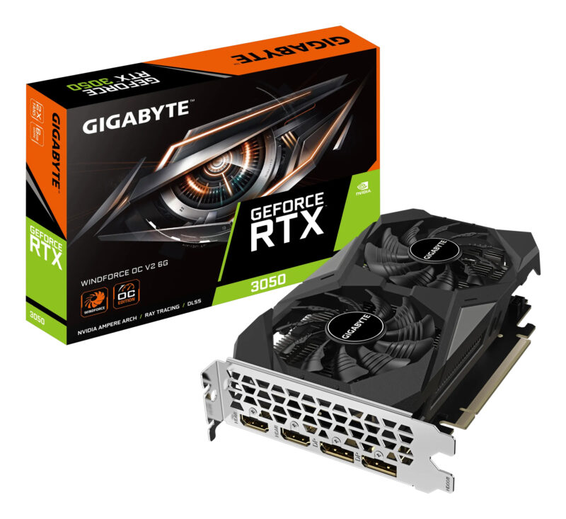 Gigabyte RTX3050 6GB Graphics Card (GPU), photo 1 of 1