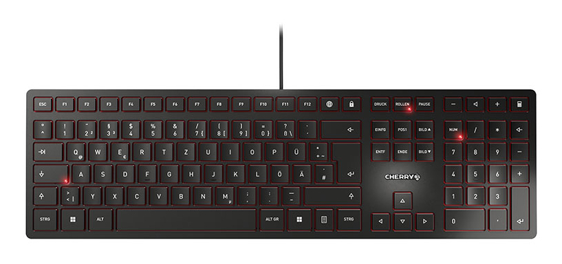 Cherry KC 6000 slim keyboard - USB black