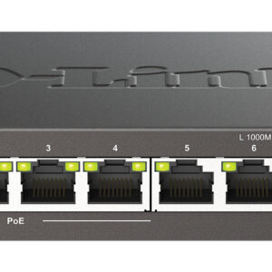 D-Link Switch 100010010Mbit  8xTP - PoE