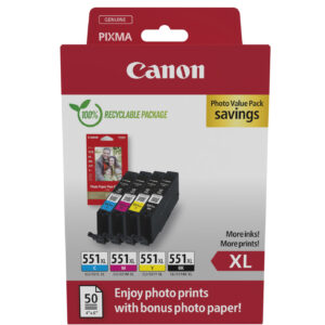 Canon CLI-551XL Ink Cartridge