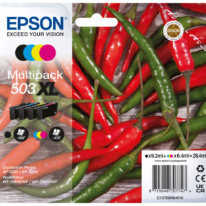 Epson Ink 503XL C13T09R64010 BKCMY XL Multipack