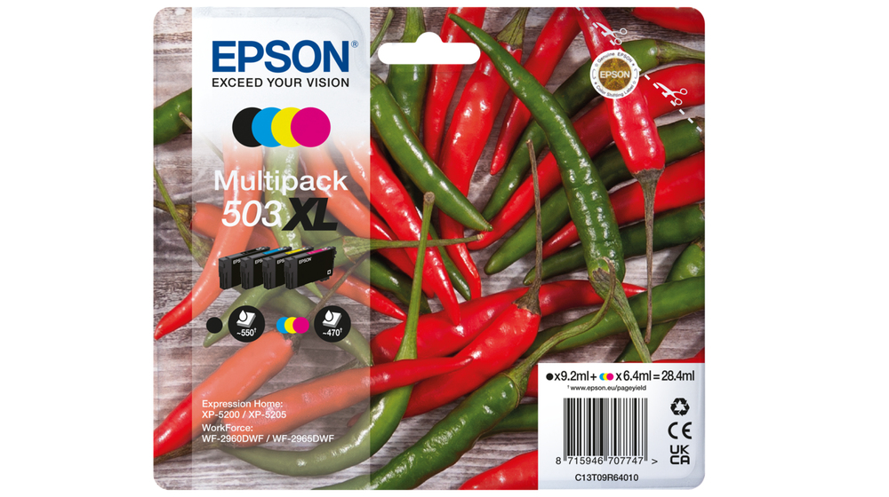 Epson Ink 503XL C13T09R64010 BKCMY XL Multipack