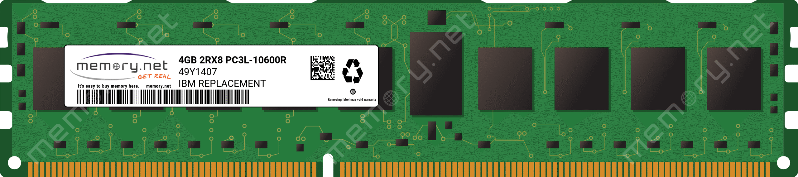 IBM PC3L-10600R 4GB IT Hardware