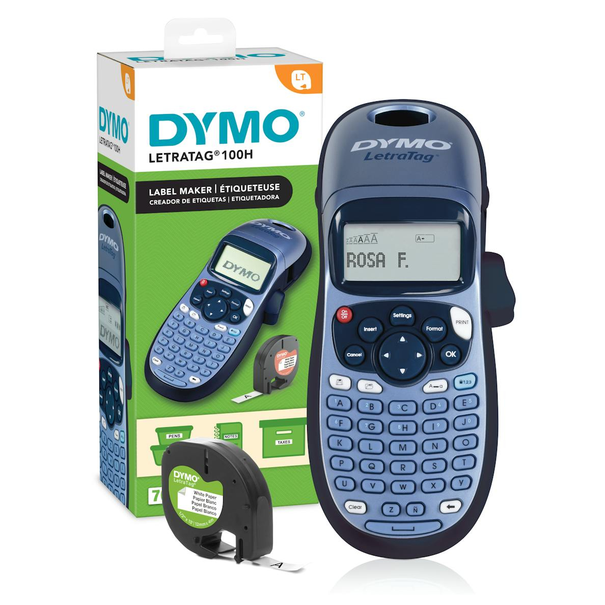 DYMO LetraTag LT-100H Etichettatrice Adatto per nastro LT 12 mm