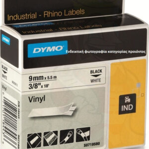 Dymo 1805417 Ribbon Vinyl white on blue 19mmx55m for Rhino 6-19mm/24mm