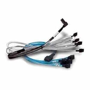 BC Cable 1x SFF8654 x8 - 1x SFF8654 x8 NVMe intern 1m Cable SlimSAS - SlimSAS fr NVMe Laufwerke
