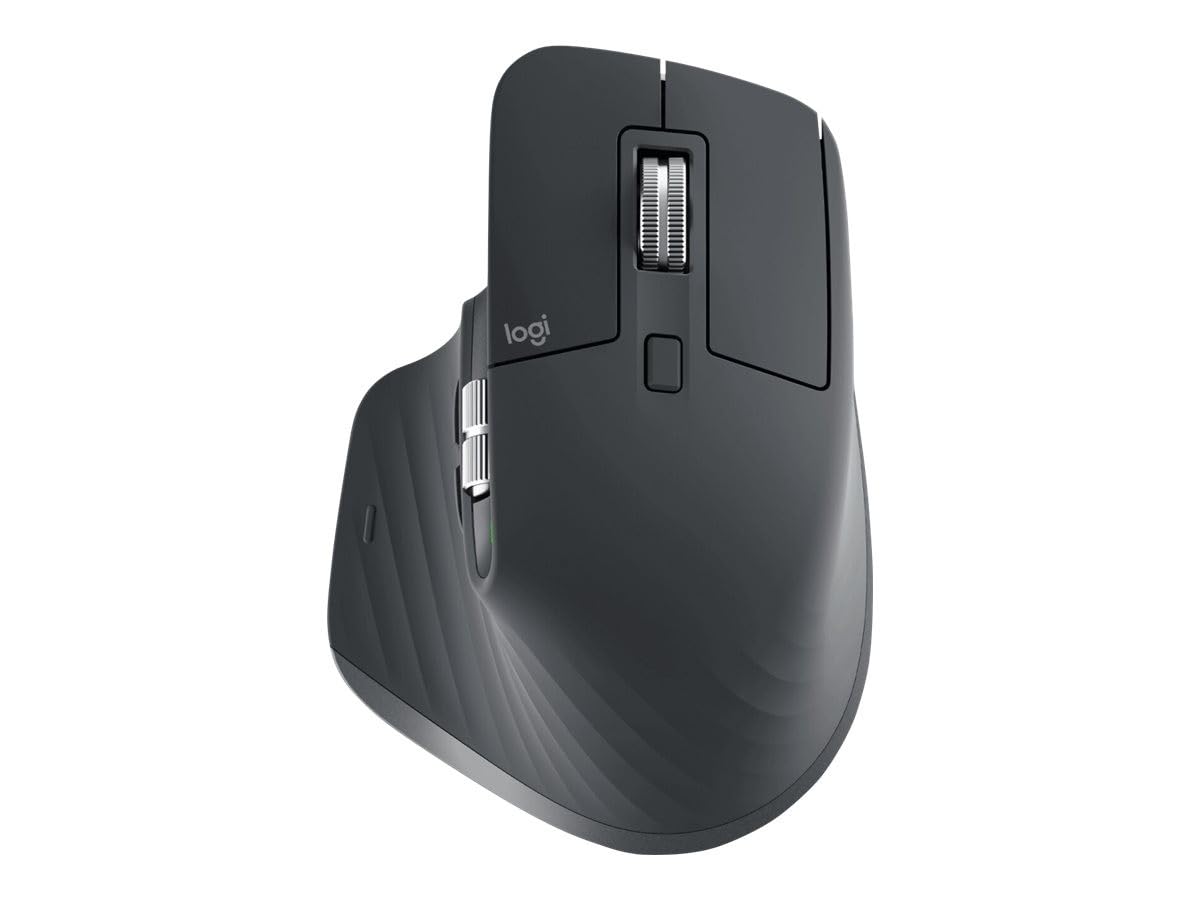Logitech MX Master 3S Mouse - WirelessBluetooth Black