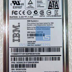 IBM 200GB 25 SSD E MLC