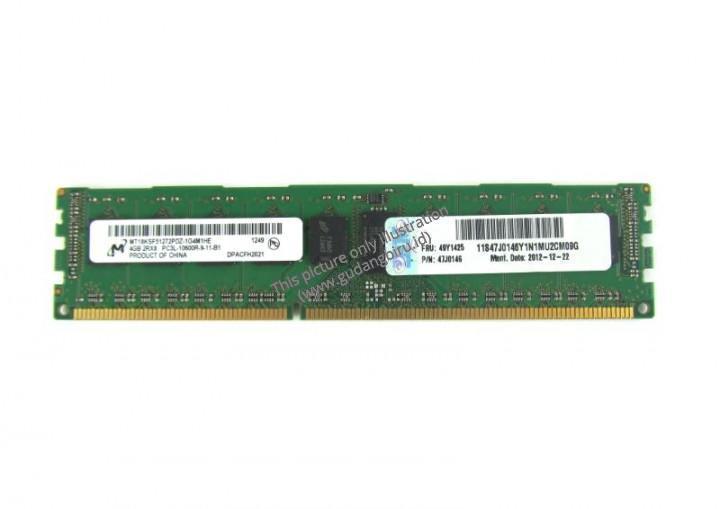 IBM PC3-10600 4GB DDR3 DDR3-1333 Server Memory (ECC)