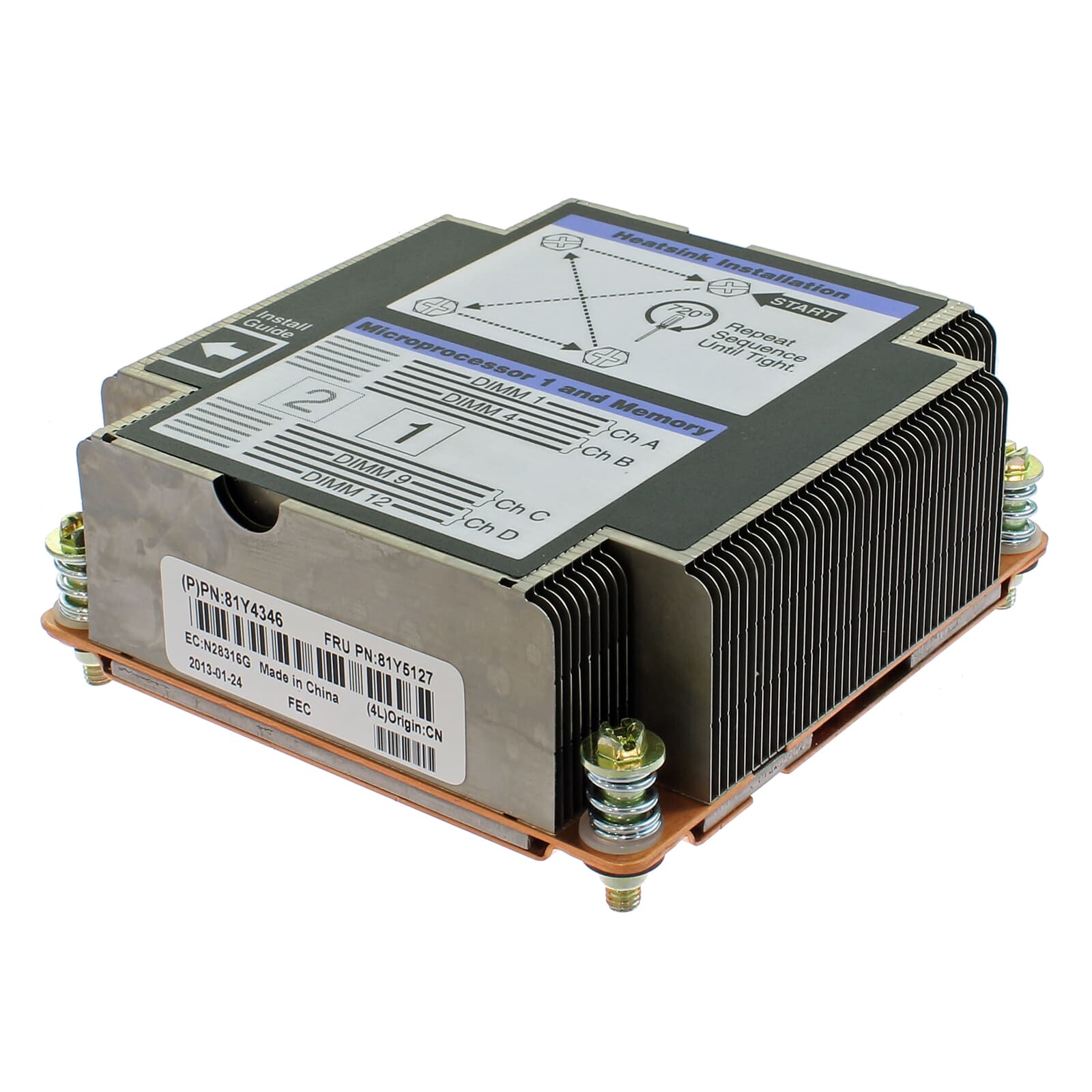 IBM HEATSINK 95W FOR FLEX SYSTEM