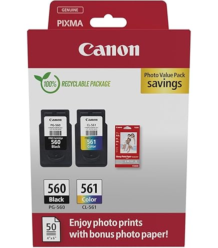 Canon PG-560XLCL-561XL Ink Cartridge
