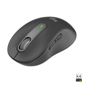 Logitech M650 wireless mouse graphite