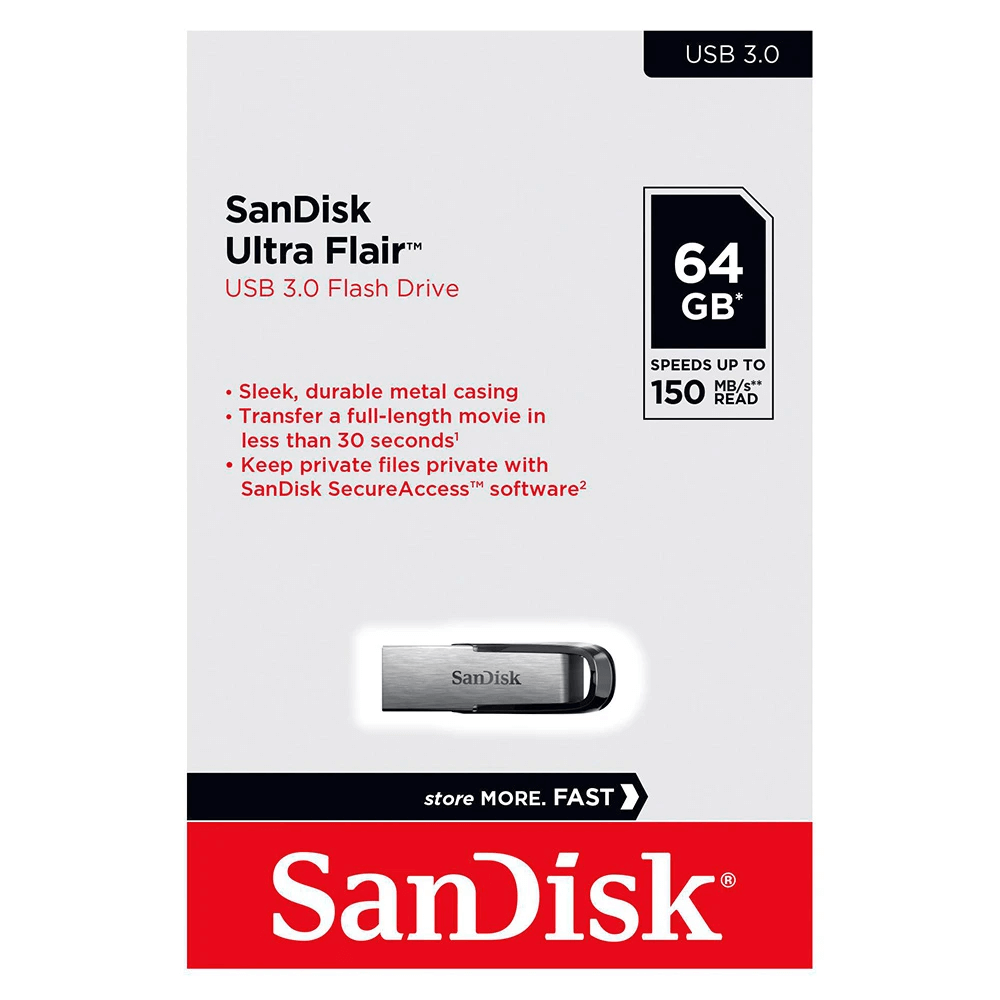 SANDISK ULTRA USB-STICK 64GB