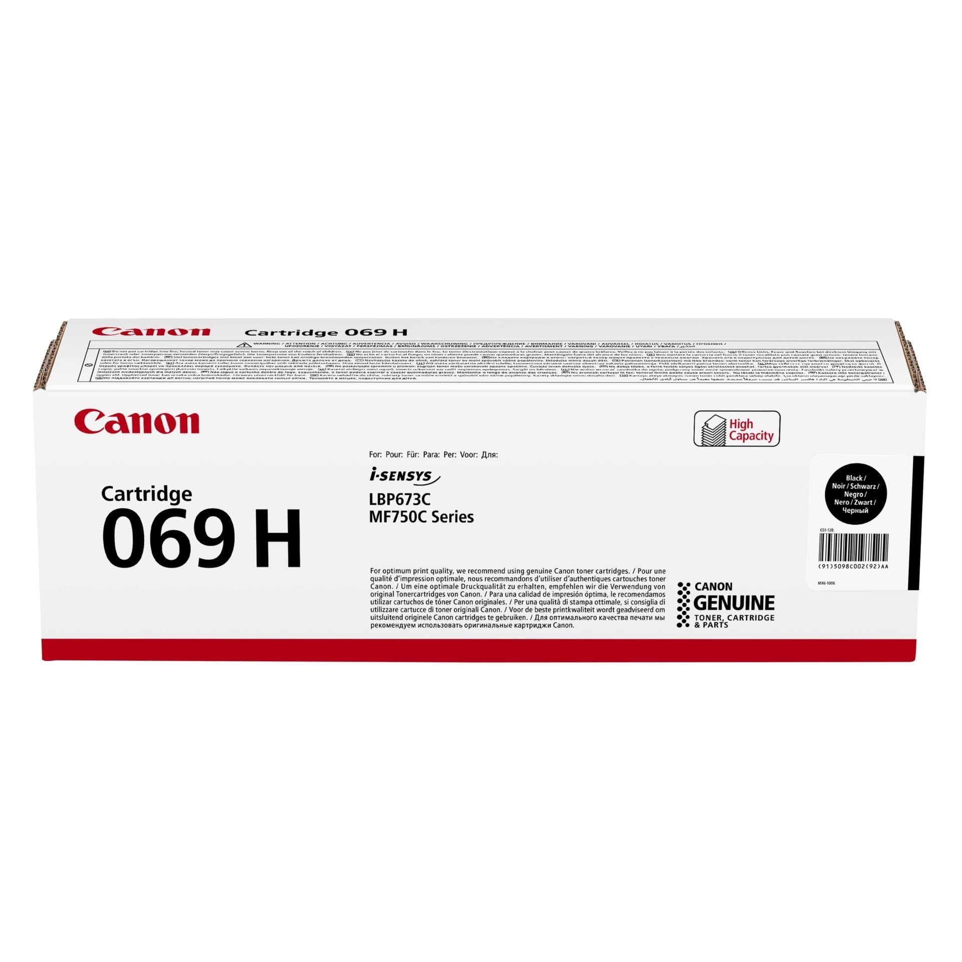 Canon 5098C002 Black Toner Cartridge