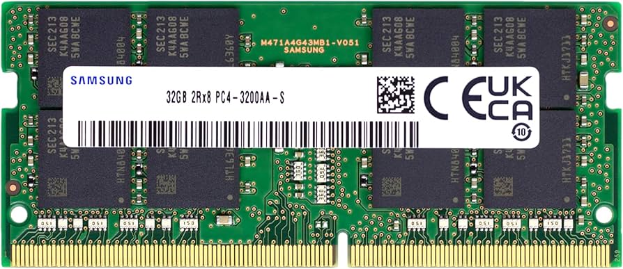 Samsung PC3200 32GB DDR4 Memory Module (RAM)
