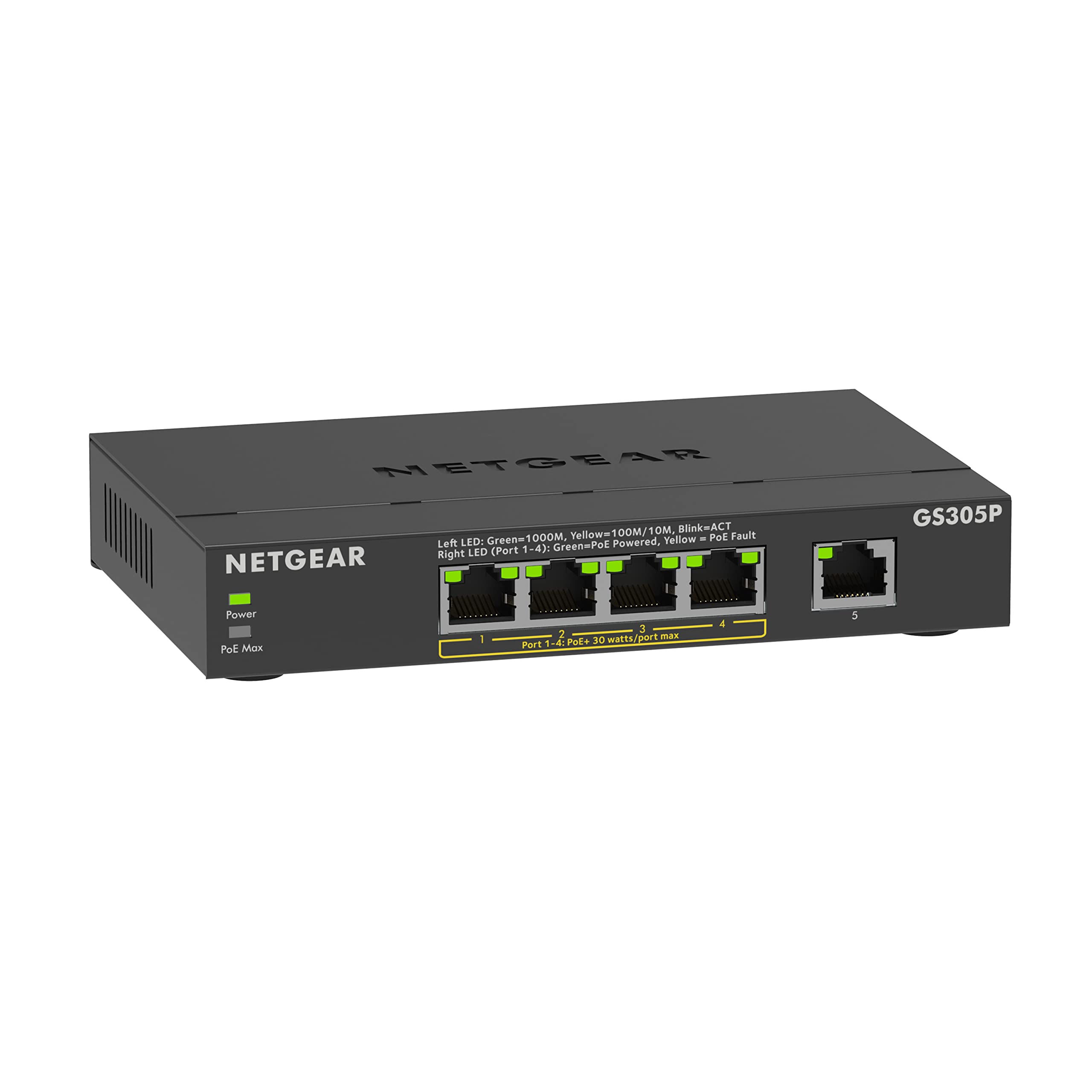 Netgear 5X101001000 PoE Network Switch