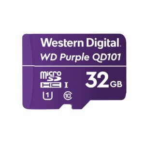 SD-Card micro 32GB WD SDHC purple 3D NAND Flashlila UHS-I