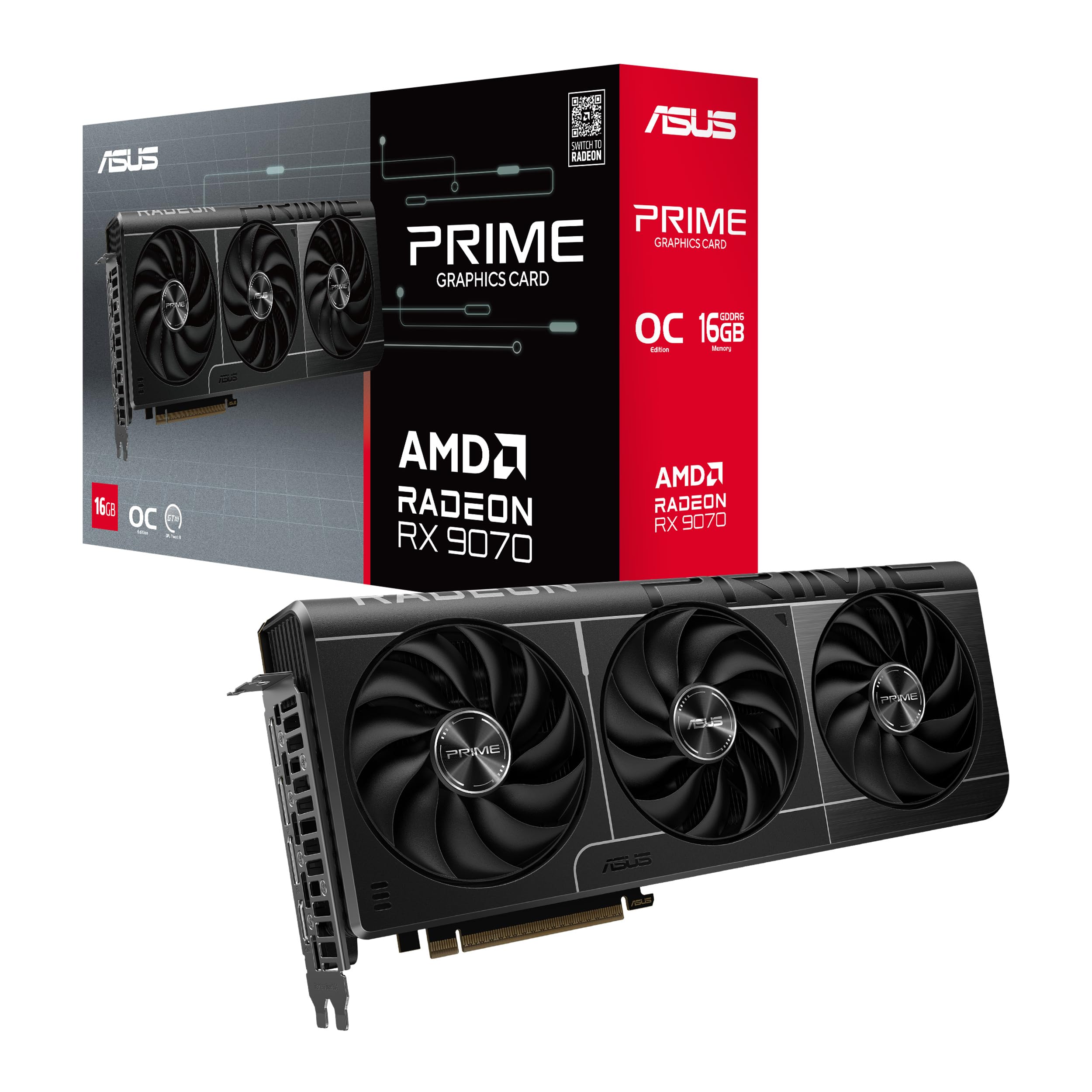 ASUS RX9070 16GB Graphics Card (GPU)