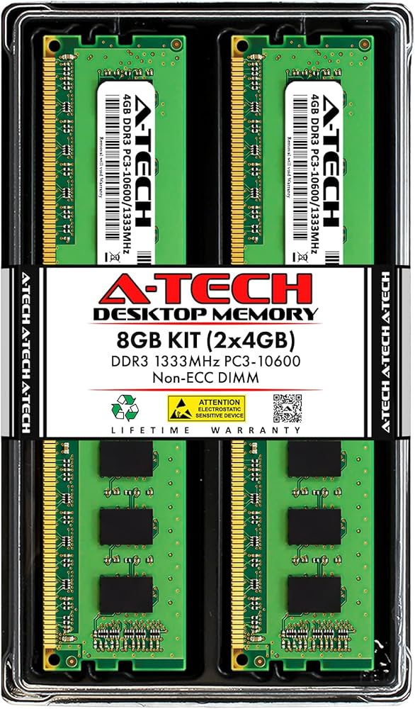 IBM PC3-10600 8GB DDR3 1333MHz Server Memory (ECC)