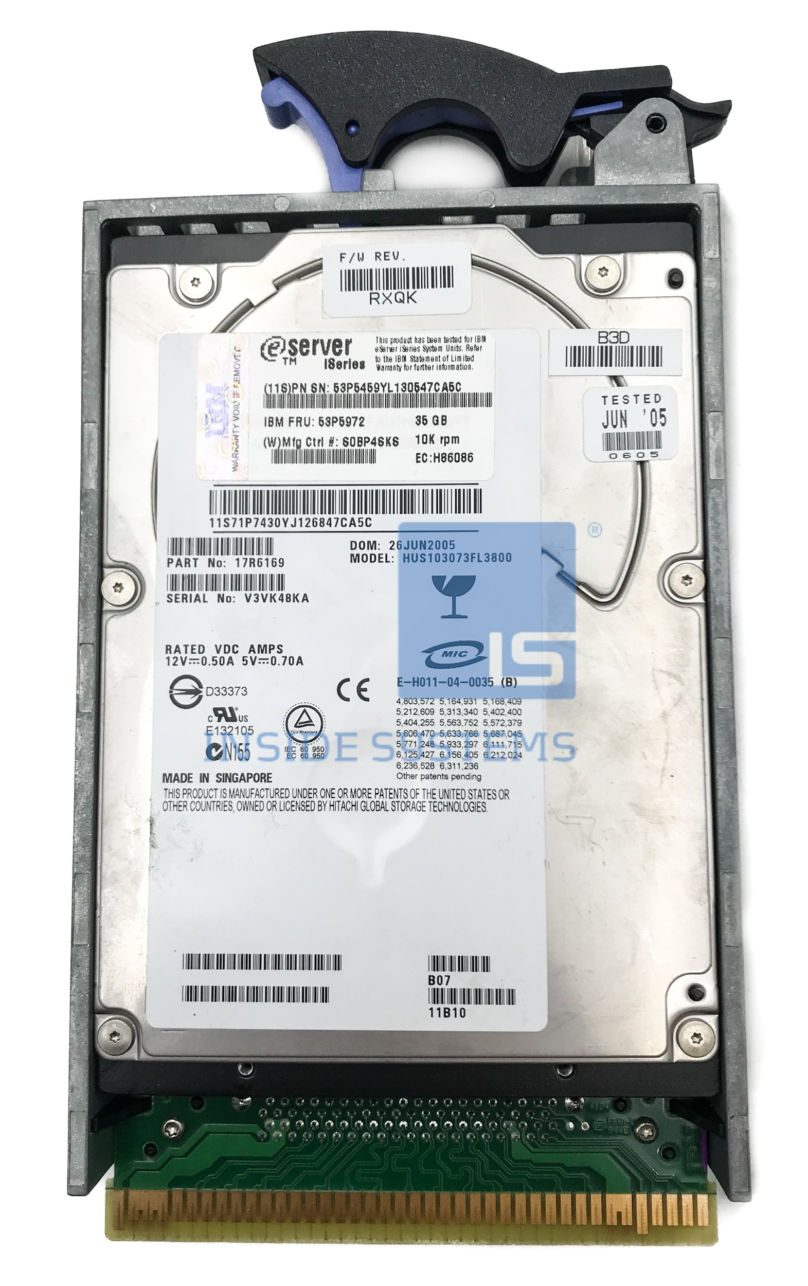 IBM AS400 35GB 15K RPM Hard Drive (HDD)