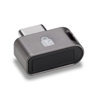 Kensington VeriMark Guard USB-C Fingerprint Security Key FIDO2 WebAuthn/CTAP2 & FIDO U2F Cross Platform