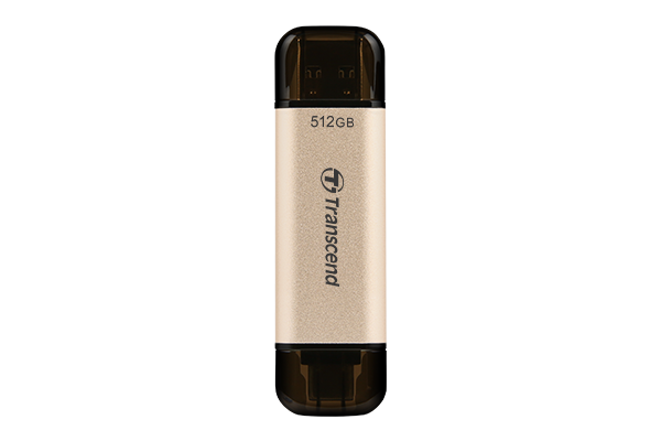 Transcend JetFlash 930C USB flash drive 128 GB Type-A / Type-C 32 Gen 1 (31 1) Gold
