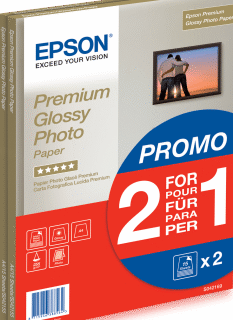 Epson Premium Glossy Photo Paper - A4 2x 15 Sheets