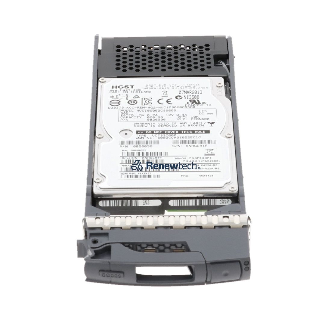 NETAPP 600GB 6G 10K SFF SAS HDD