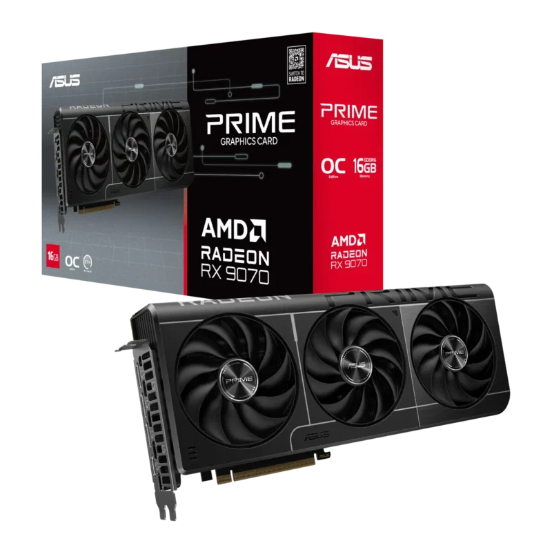 ASUS RX9070 16GB Graphics Card (GPU), photo 1 of 1