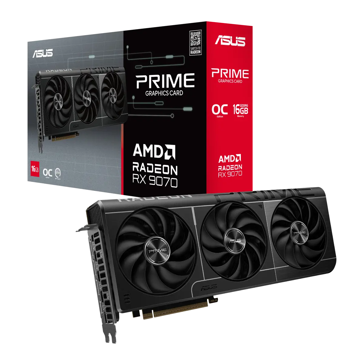 ASUS RX9070 16GB Graphics Card (GPU)