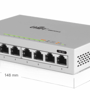 UBIQUITI Switch 8MG 16XG 2SFP28 720W 8x25G 16x10G 2xSFP28  PoE 720W